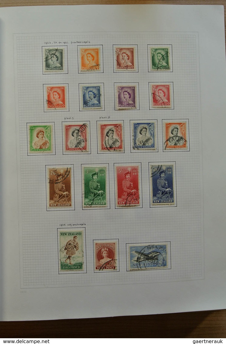 23717 Neuseeland: 1937-1993. Mostly Used Collection New Zealand 1937-1993 In Blanc Davo Album, Including S - Neufs