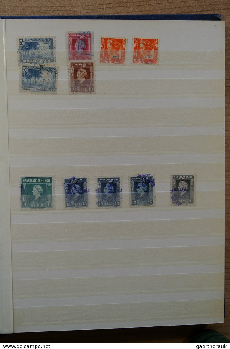 23731 Nicaragua - Ganzsachen: 1940-1948 Stockbook Wih Over 150 Stamps Of Dutch East Indies 1940-1948 With - Nicaragua