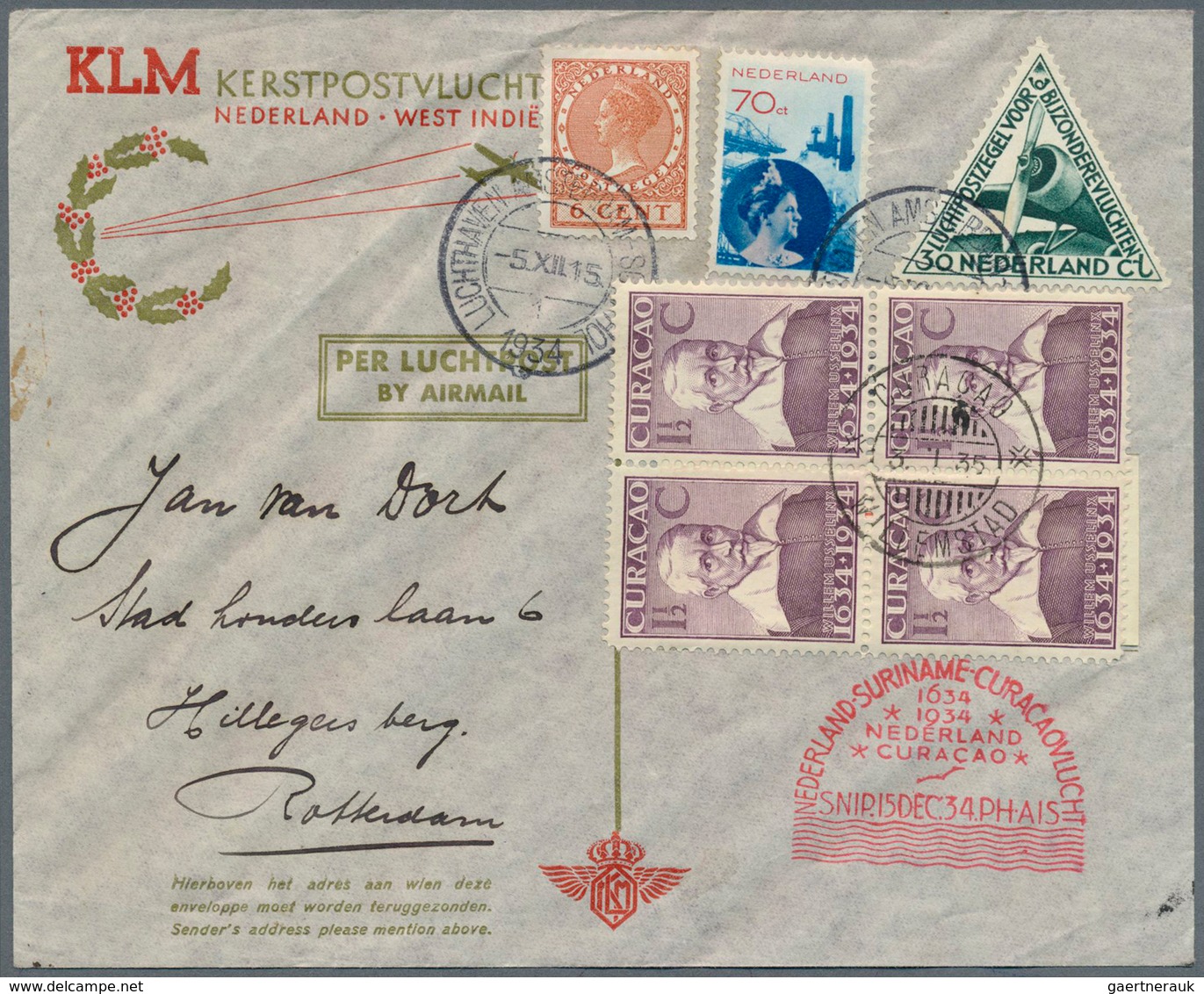 23736 Niederländisch-Indien: 1898/1947 Ca., Lot With 30 Covers, Comprising Mostly Airmail Covers With Ffc - Indes Néerlandaises