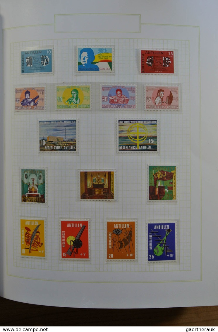 23746 Niederländische Antillen: ca. 1950-2008. Mostly MNH, very well filled collection Netherlands Antille