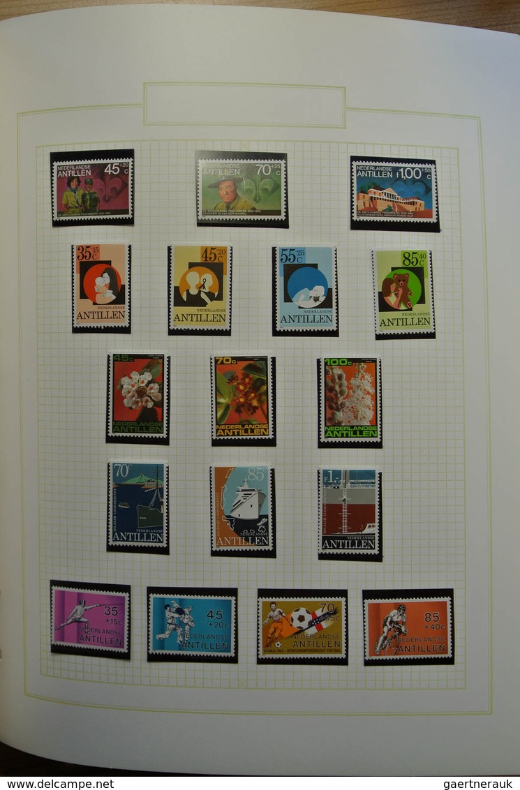 23746 Niederländische Antillen: ca. 1950-2008. Mostly MNH, very well filled collection Netherlands Antille