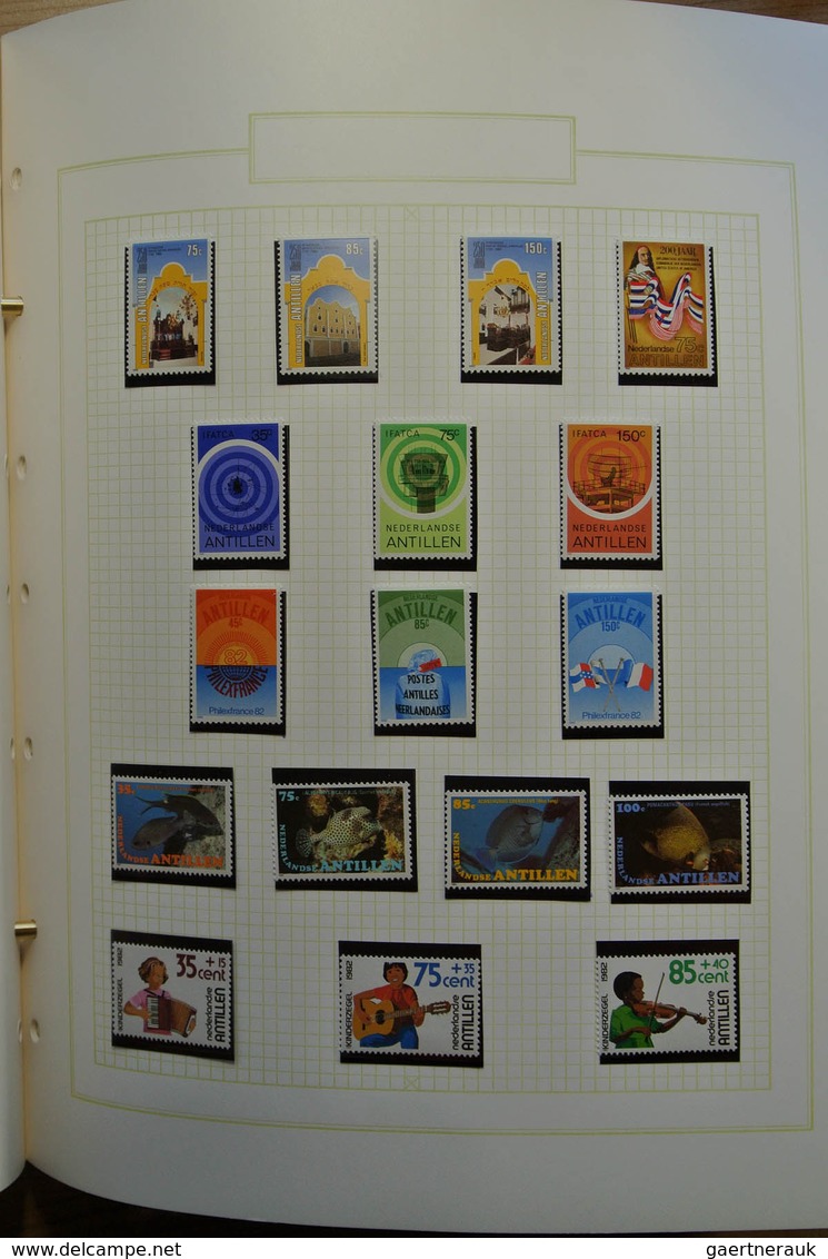 23746 Niederländische Antillen: ca. 1950-2008. Mostly MNH, very well filled collection Netherlands Antille