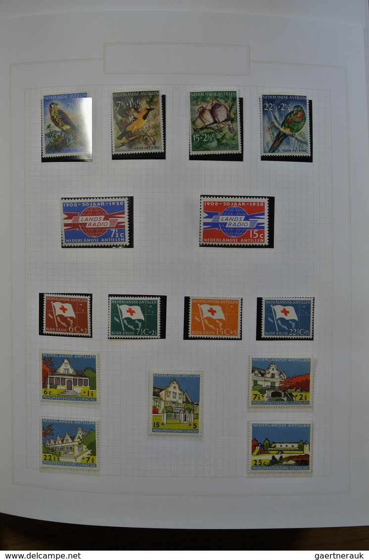 23746 Niederländische Antillen: ca. 1950-2008. Mostly MNH, very well filled collection Netherlands Antille