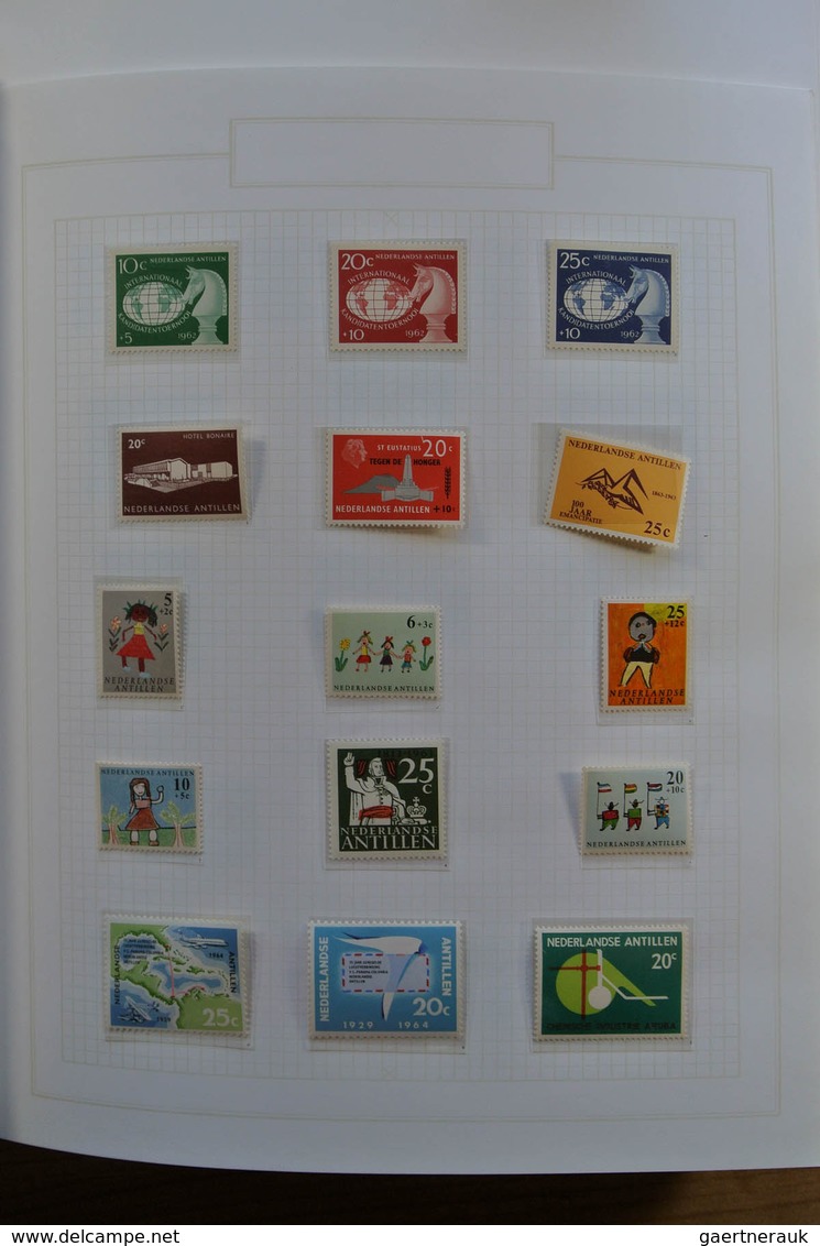 23746 Niederländische Antillen: ca. 1950-2008. Mostly MNH, very well filled collection Netherlands Antille