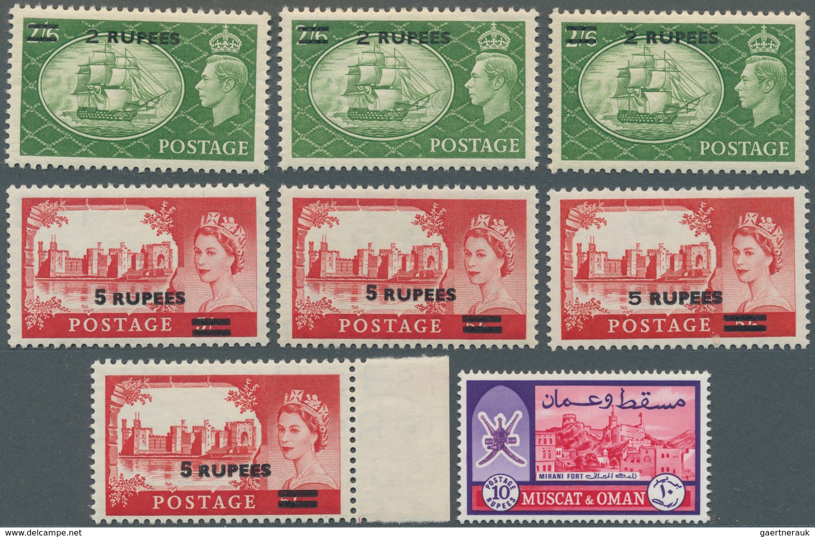 23777 Oman: 1944/2003 (ca.), Accumulation In Album With Many Complete Sets Incl. Better Issues Incl. Some - Oman