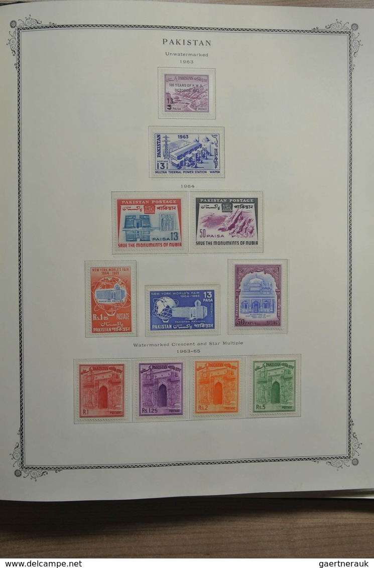 23787 Pakistan: 1947-1973. Overcomplete, MNH, mint hinged and used collection Pakistan 1947-1973 in Scott