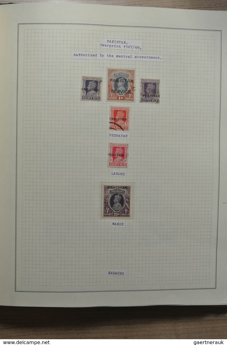 23787 Pakistan: 1947-1973. Overcomplete, MNH, mint hinged and used collection Pakistan 1947-1973 in Scott