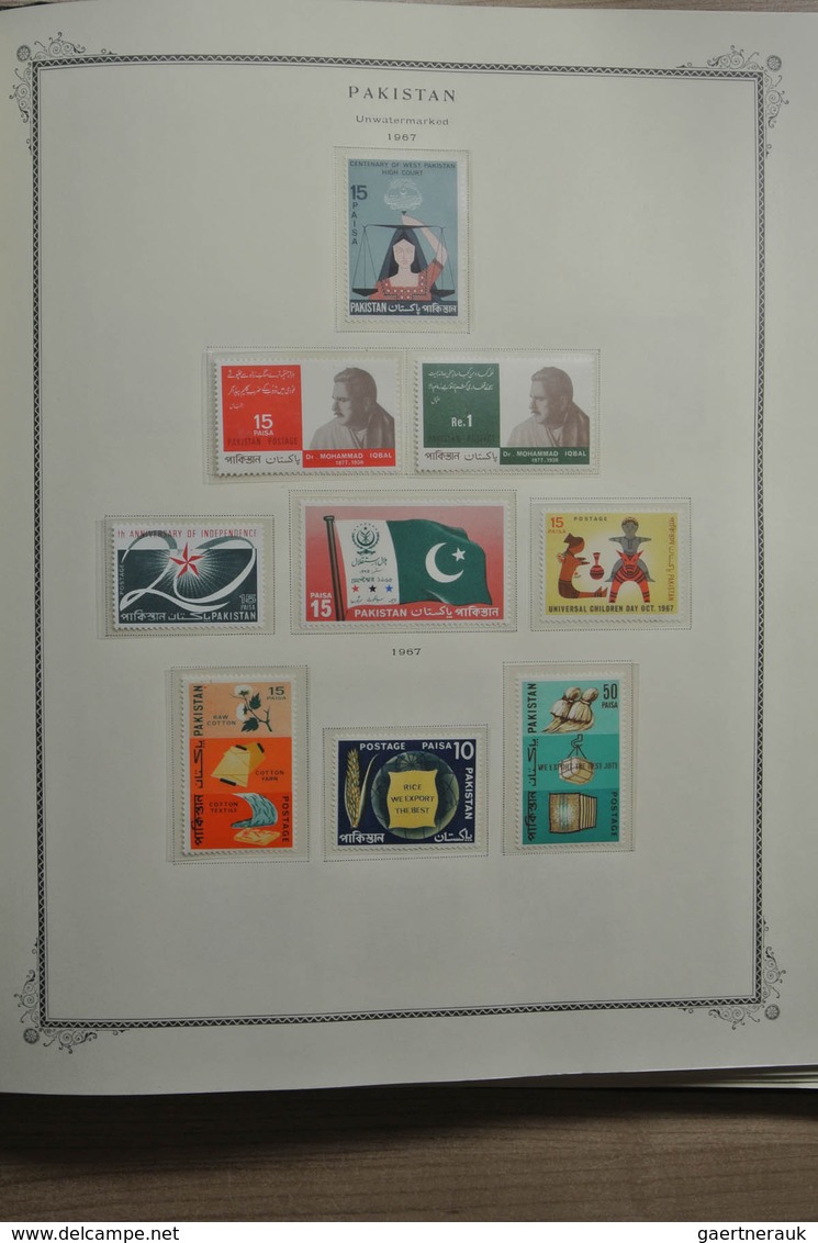 23787 Pakistan: 1947-1973. Overcomplete, MNH, mint hinged and used collection Pakistan 1947-1973 in Scott