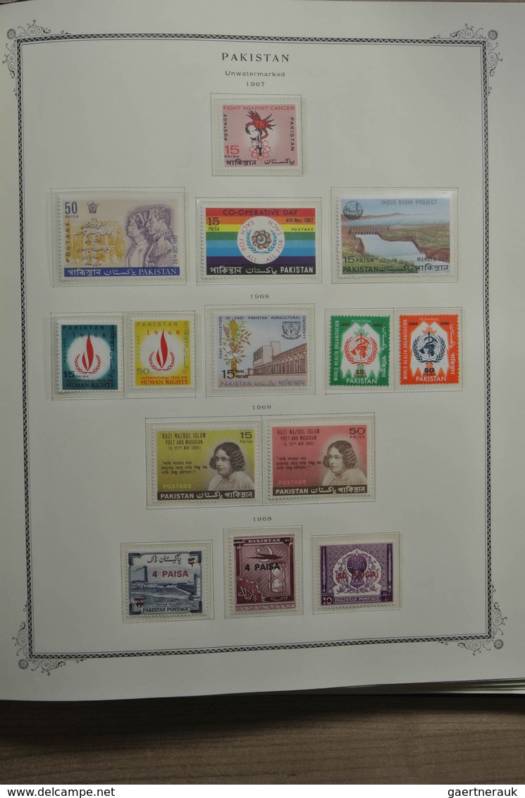 23787 Pakistan: 1947-1973. Overcomplete, MNH, mint hinged and used collection Pakistan 1947-1973 in Scott