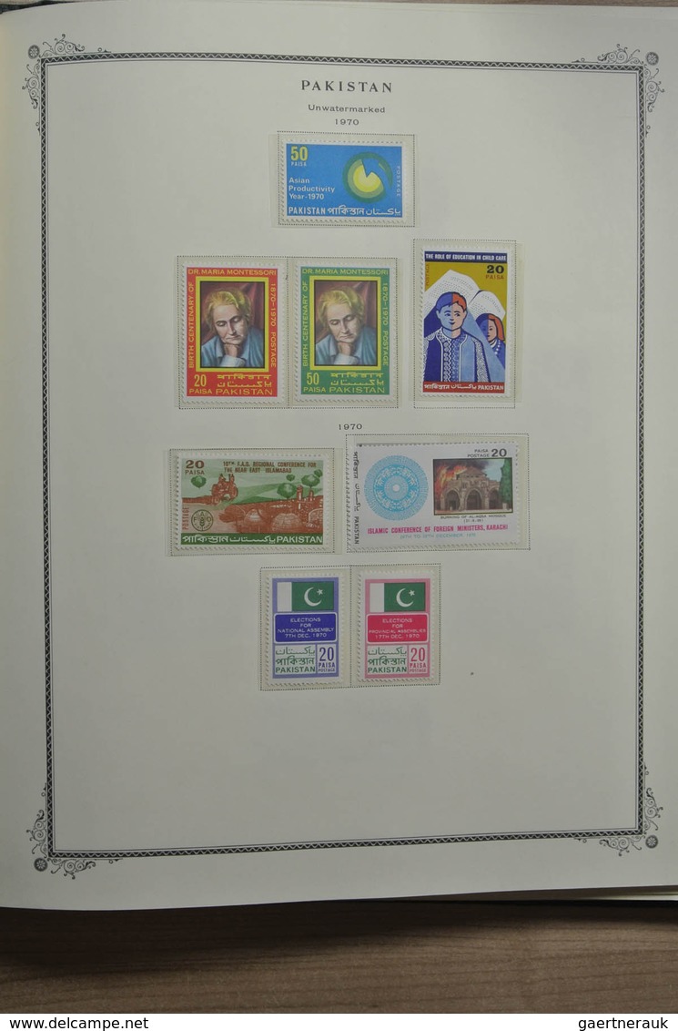 23787 Pakistan: 1947-1973. Overcomplete, MNH, mint hinged and used collection Pakistan 1947-1973 in Scott