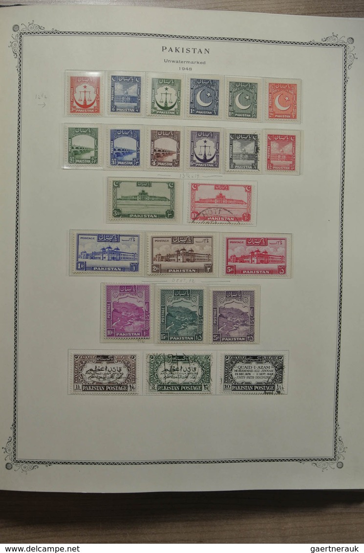 23787 Pakistan: 1947-1973. Overcomplete, MNH, mint hinged and used collection Pakistan 1947-1973 in Scott