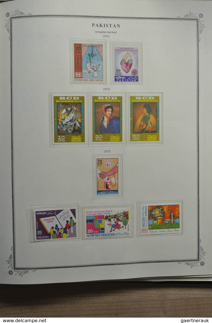 23787 Pakistan: 1947-1973. Overcomplete, MNH, mint hinged and used collection Pakistan 1947-1973 in Scott