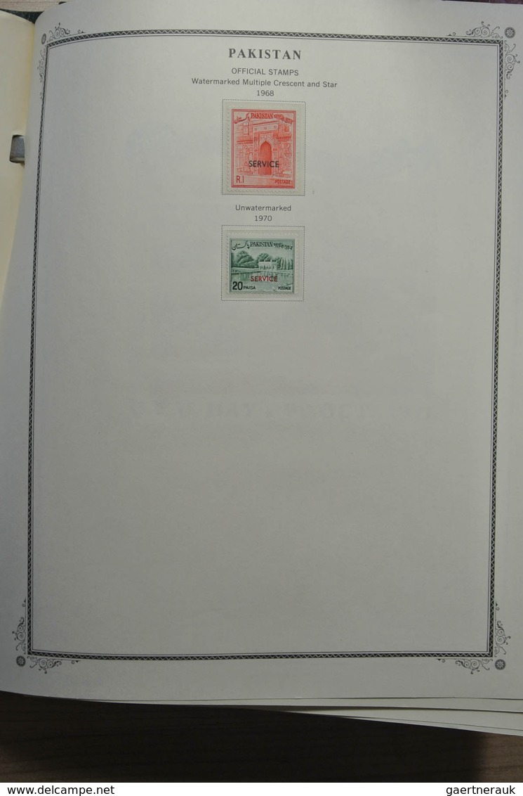 23787 Pakistan: 1947-1973. Overcomplete, MNH, mint hinged and used collection Pakistan 1947-1973 in Scott