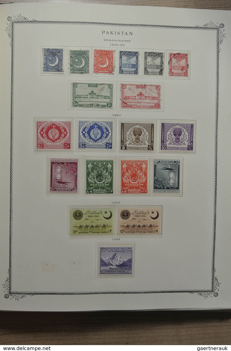 23787 Pakistan: 1947-1973. Overcomplete, MNH, mint hinged and used collection Pakistan 1947-1973 in Scott