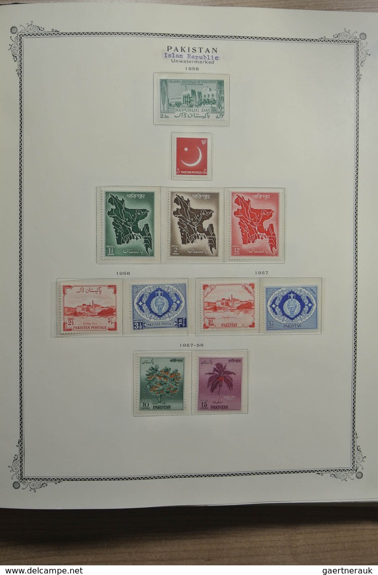 23787 Pakistan: 1947-1973. Overcomplete, MNH, mint hinged and used collection Pakistan 1947-1973 in Scott