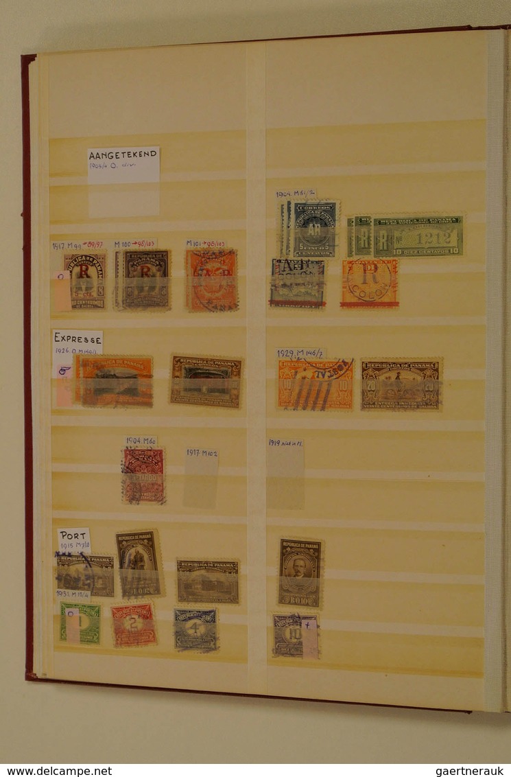 23806 Panama: 1878/1970: Used and mint hinged collection Panama 1878-1970 in stockbook. Collection contain