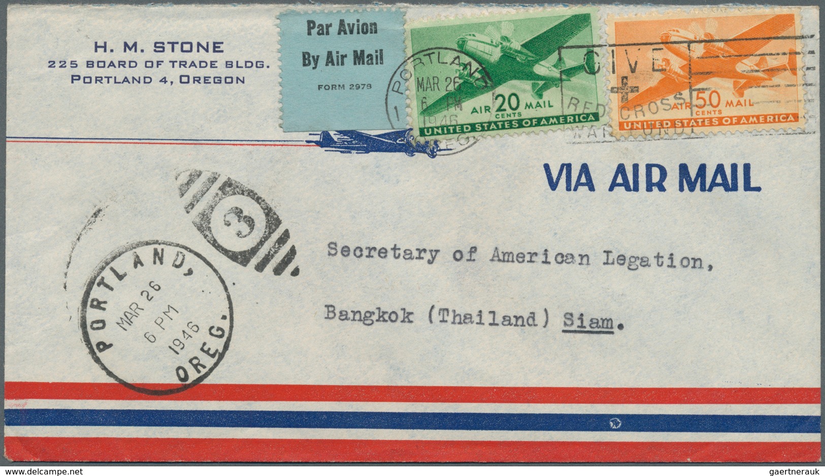 23874 Philippinen: 1946-47 Nine Covers From The Philippines, Three From The U.S.A. And Two From Canada All - Philippines