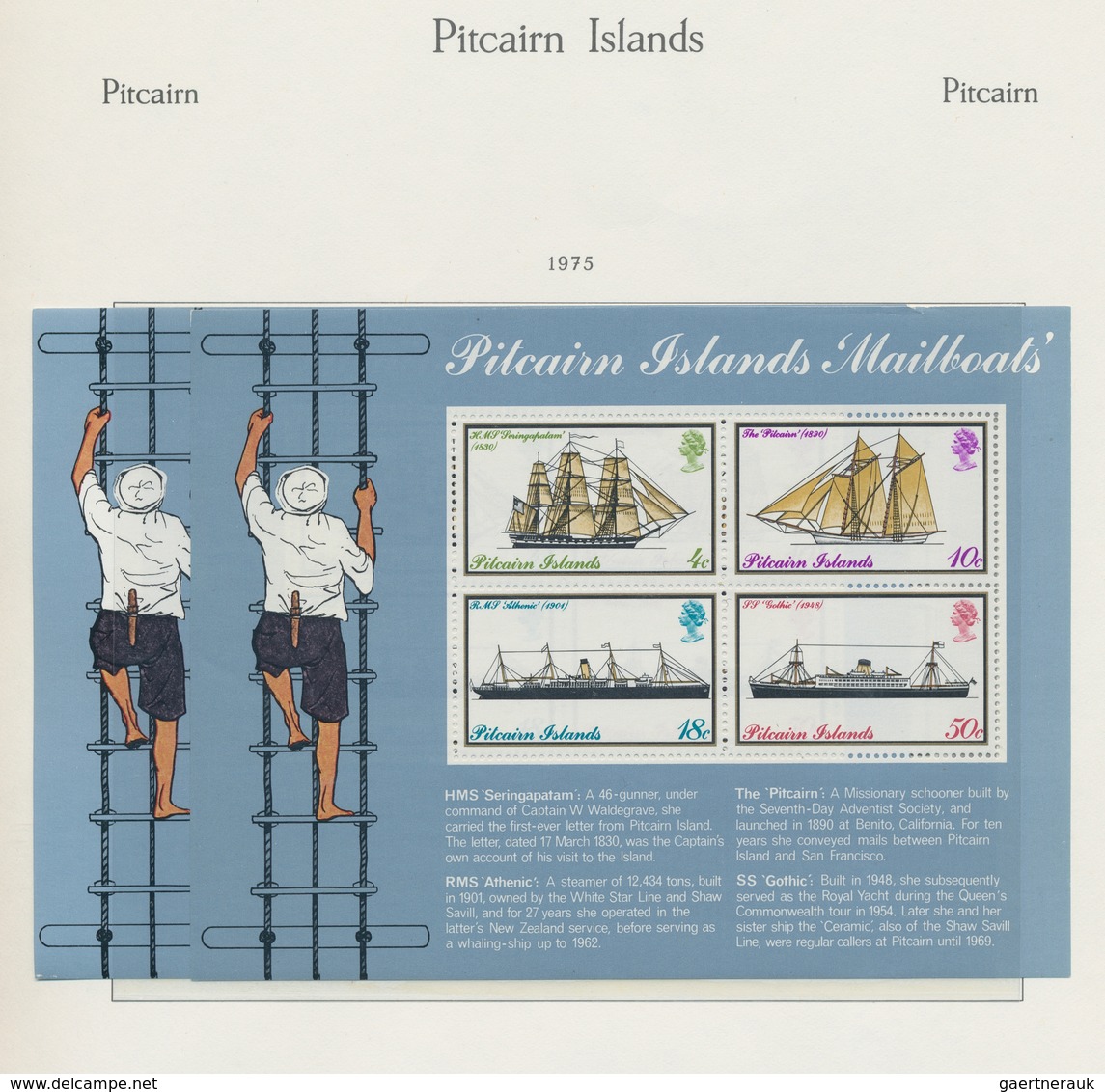 23878 Pitcairn: 1940/1999, almost exclusively u/m collection (only a few are hinged) in a KA/BE binder, ac