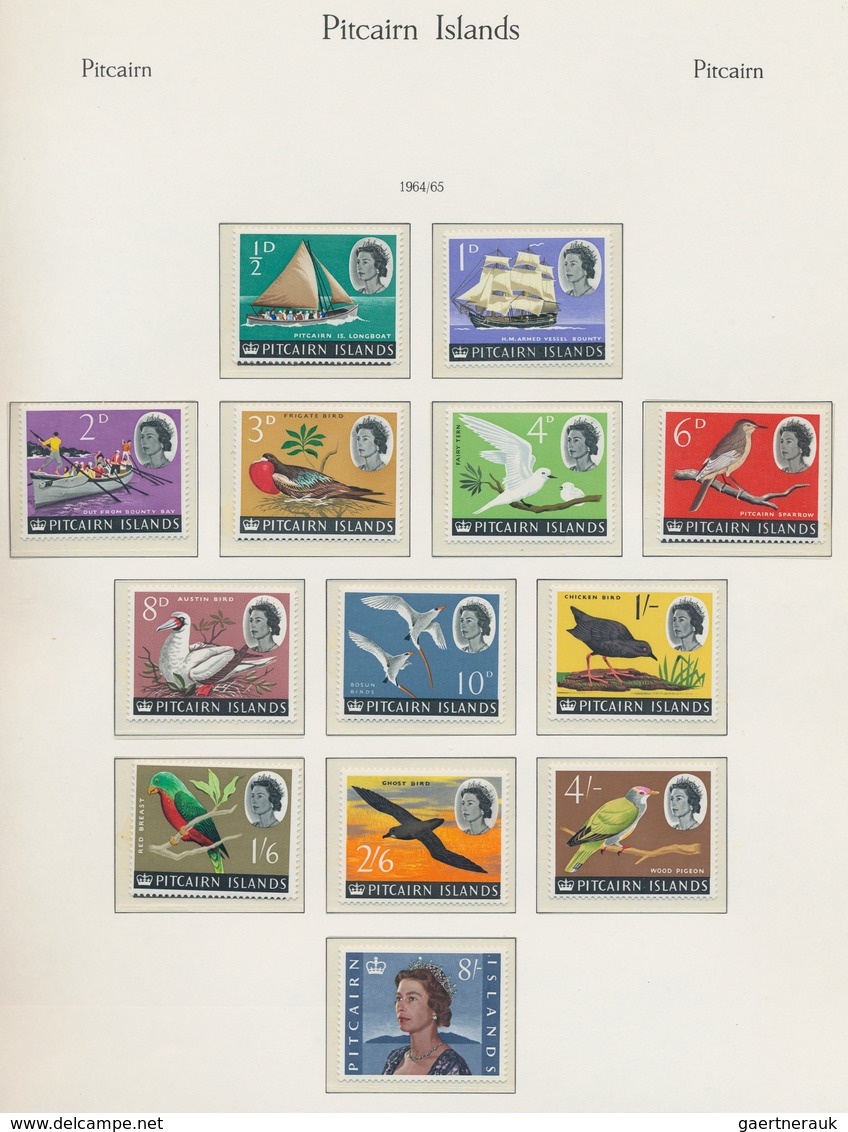 23878 Pitcairn: 1940/1999, almost exclusively u/m collection (only a few are hinged) in a KA/BE binder, ac