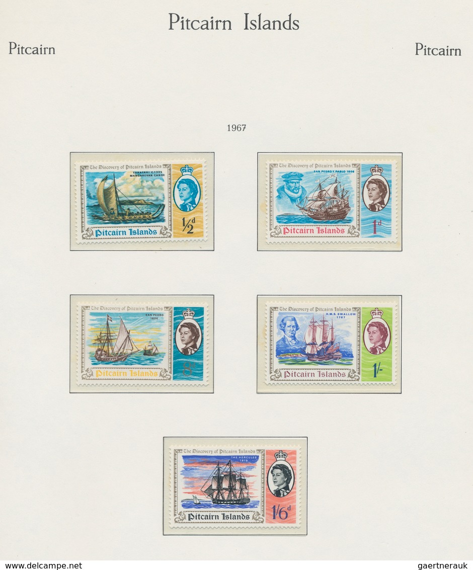 23878 Pitcairn: 1940/1999, almost exclusively u/m collection (only a few are hinged) in a KA/BE binder, ac