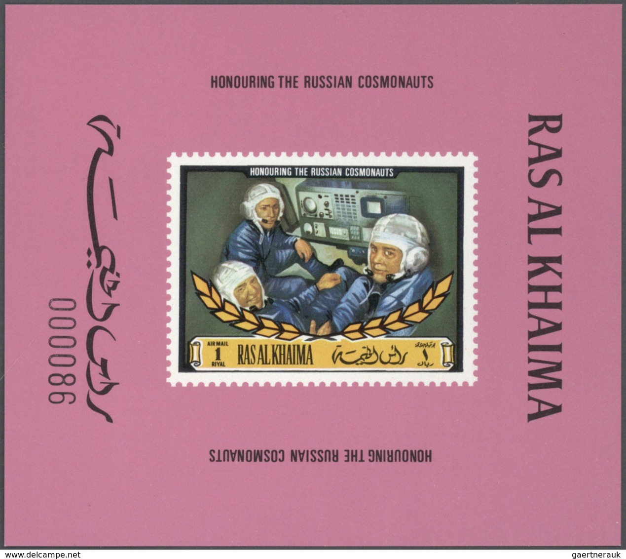 23899 Ras Al Khaima: 1970/1971, U/m Collection In A Thick Stockbook With Attractive Thematic Issues Like C - Ras Al-Khaima