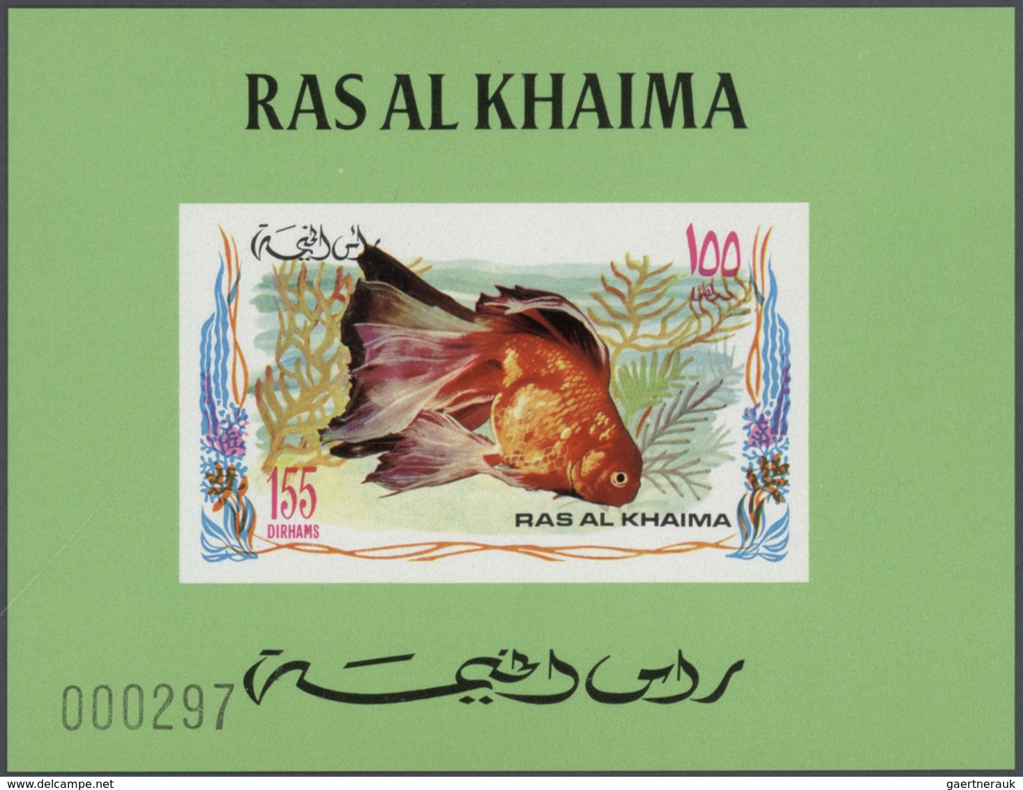 23906 Ras al Khaima: 1972, u/m collection in a thick stockbook with attractive thematic issues like Birds,