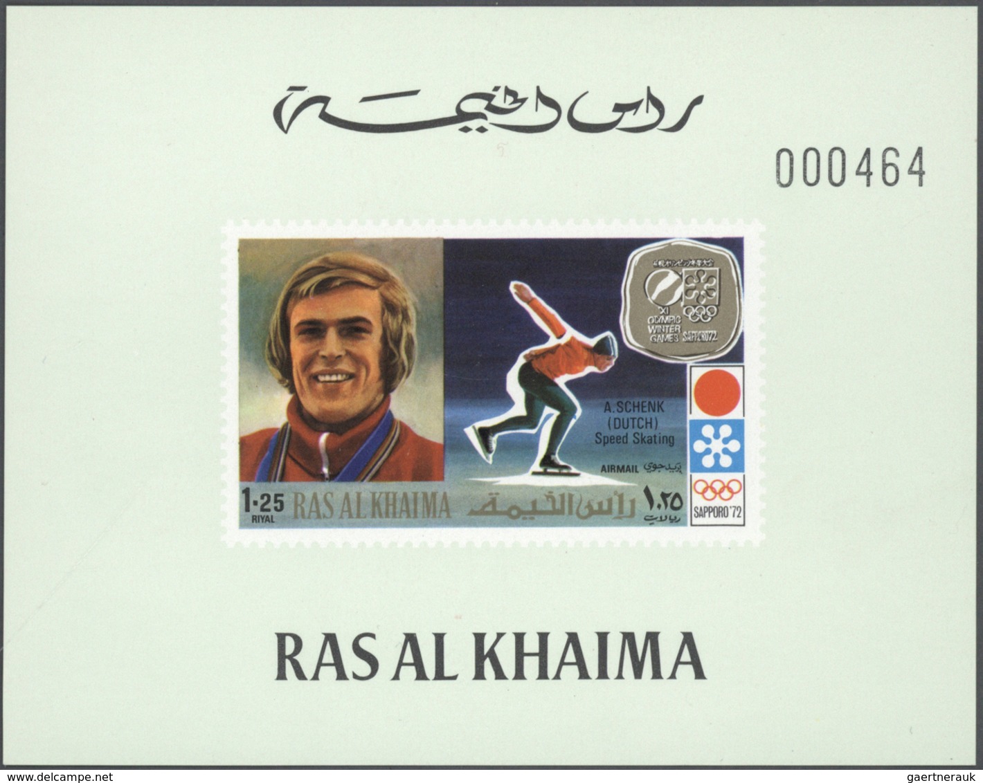 23907 Ras Al Khaima: 1972, U/m Collection In A Thick Stockbook With Attractive Thematic Issues Like Space, - Ras Al-Khaima