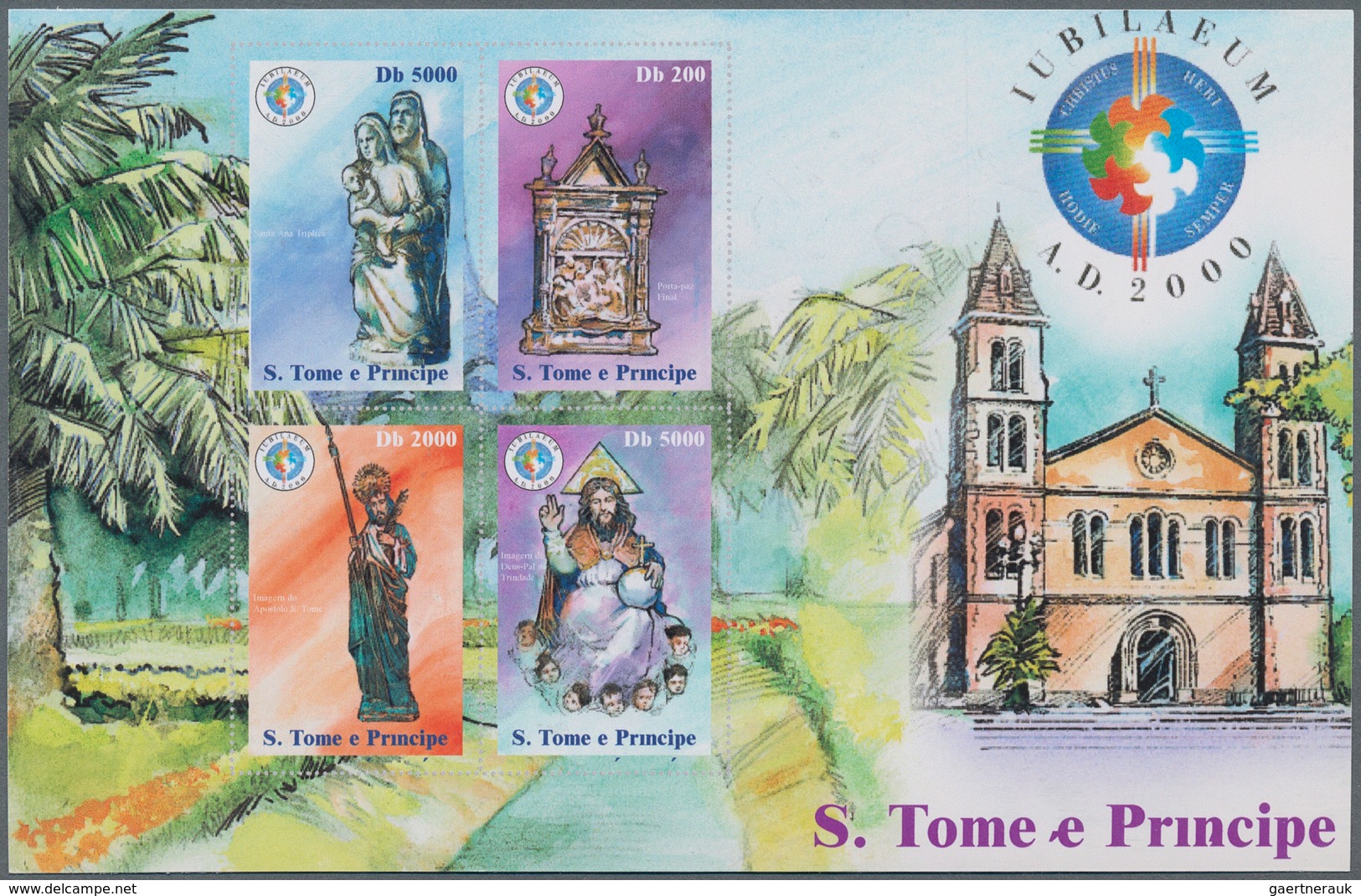 23938 St. Thomas Und Prinzeninsel - Sao Thome E Principe: 1977/2000 (ca.), Unusual Accumulation With Hundr - Sao Tome Et Principe