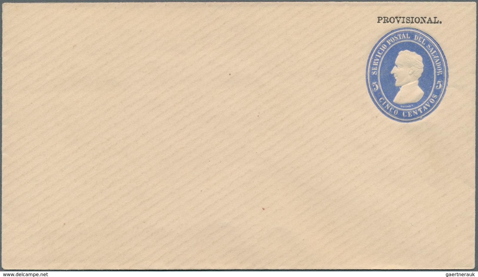 23951 El Salvador - Ganzsachen: 1888, Lot With 15 Different Mint Postal Stationery Envelopes, All With Emb - Salvador
