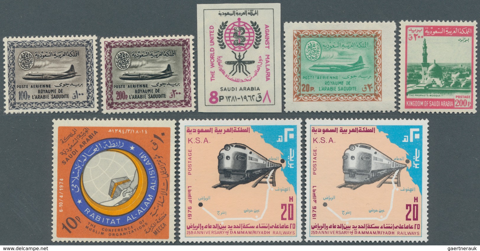 23969 Saudi-Arabien: 1916/1986 (ca.), Collection In Album Including Some Issues From HEJAZ And NEJD With S - Arabie Saoudite