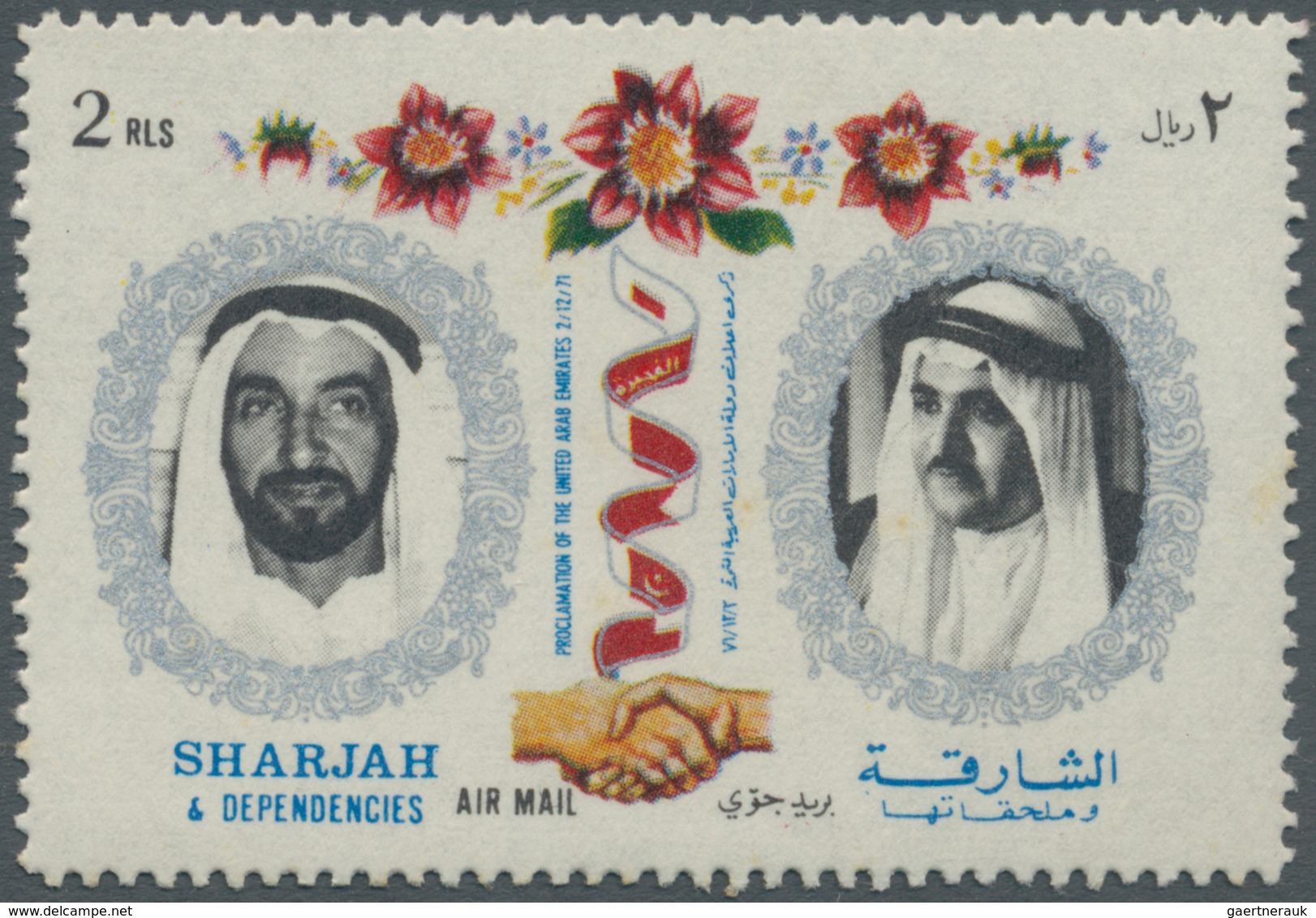 24006 Schardscha / Sharjah: 1962/1972 (ca.), Accumulation In Large Box Loose Or With Some Issues Sorted In - Sharjah