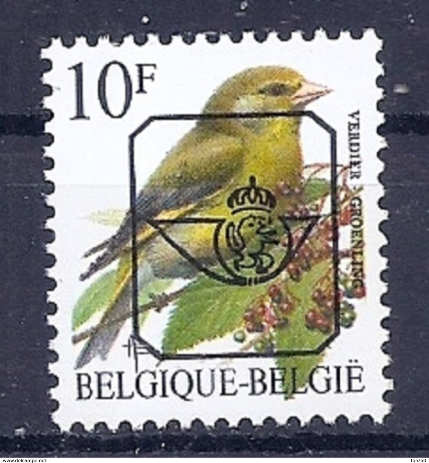 BELGIE * Buzin  PRE * Nr 835 P6a * Postfris Xx * HELDER WIT PAPIER - 1985-.. Oiseaux (Buzin)