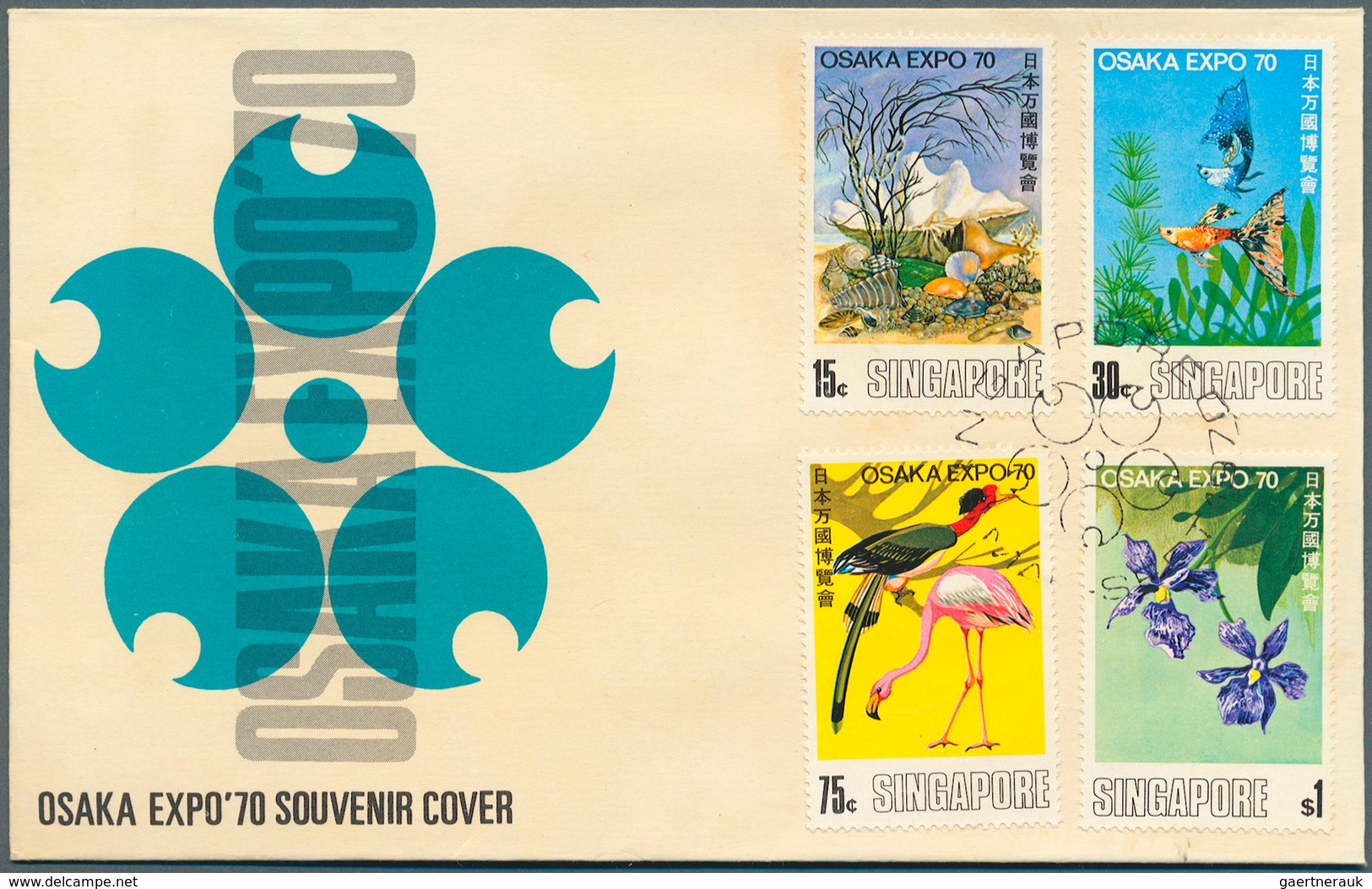 24062 Singapur: 1970/1978 + 1990: Collection & Accumulation Of About 380 First Day Covers, With A Few From - Singapour (...-1959)