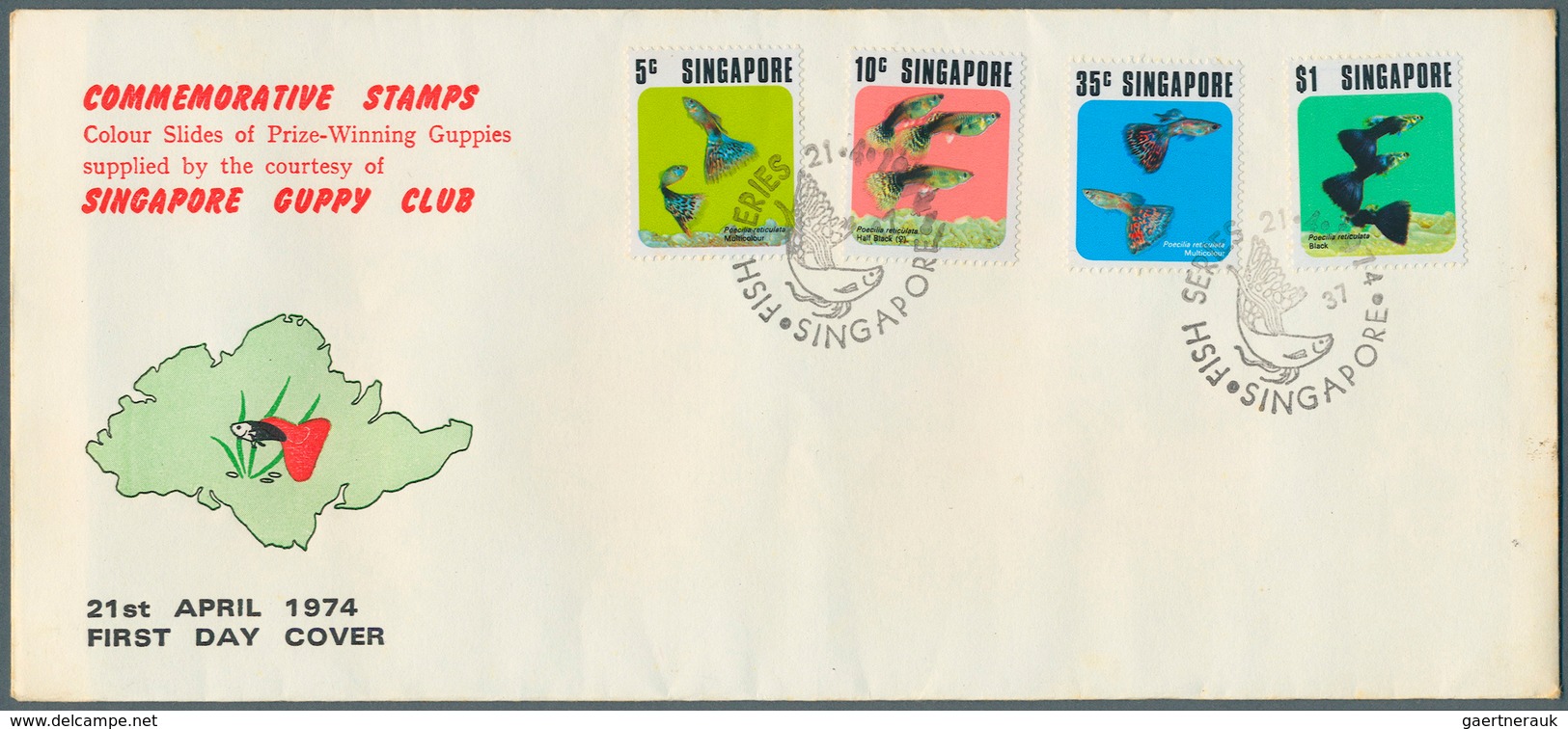 24062 Singapur: 1970/1978 + 1990: Collection & Accumulation Of About 380 First Day Covers, With A Few From - Singapour (...-1959)