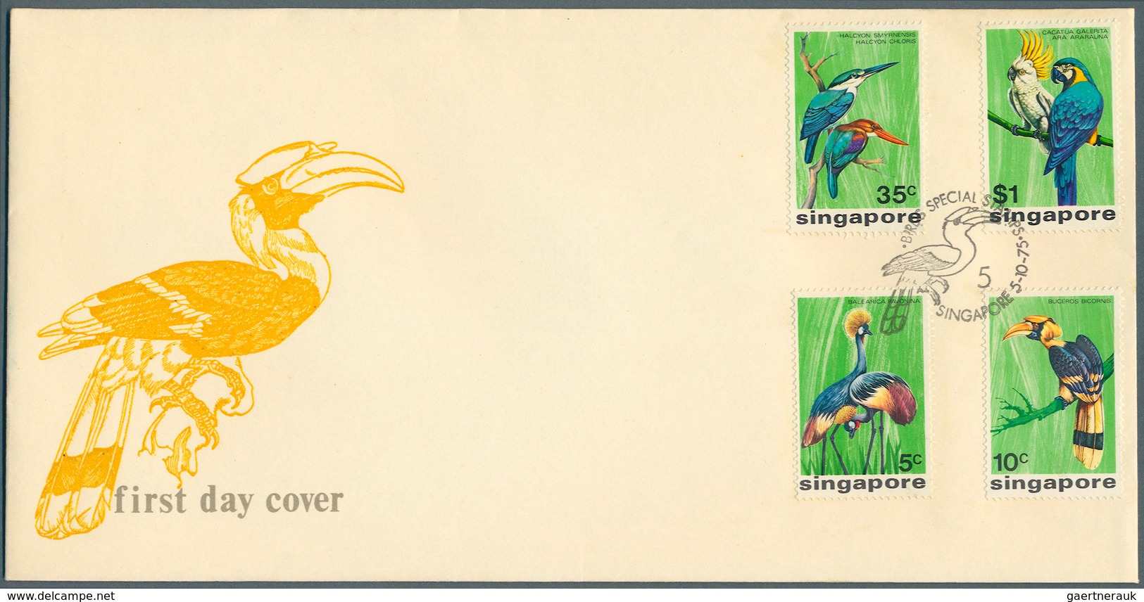 24062 Singapur: 1970/1978 + 1990: Collection & Accumulation Of About 380 First Day Covers, With A Few From - Singapour (...-1959)