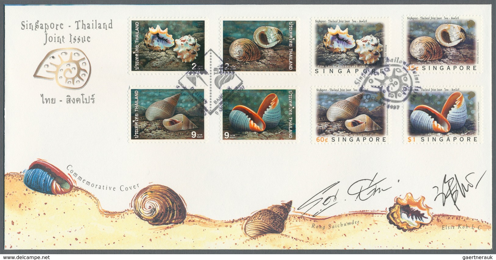 24073 Singapur: 1991/2000 (ca.), Duplicated Accumulation With About 225 First Day Covers With Many Themati - Singapour (...-1959)