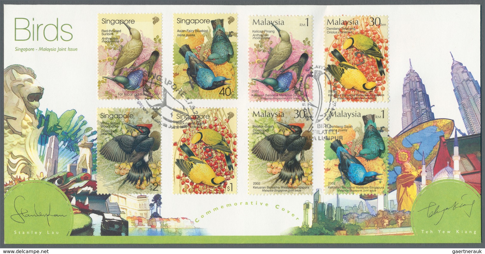 24073 Singapur: 1991/2000 (ca.), Duplicated Accumulation With About 225 First Day Covers With Many Themati - Singapour (...-1959)