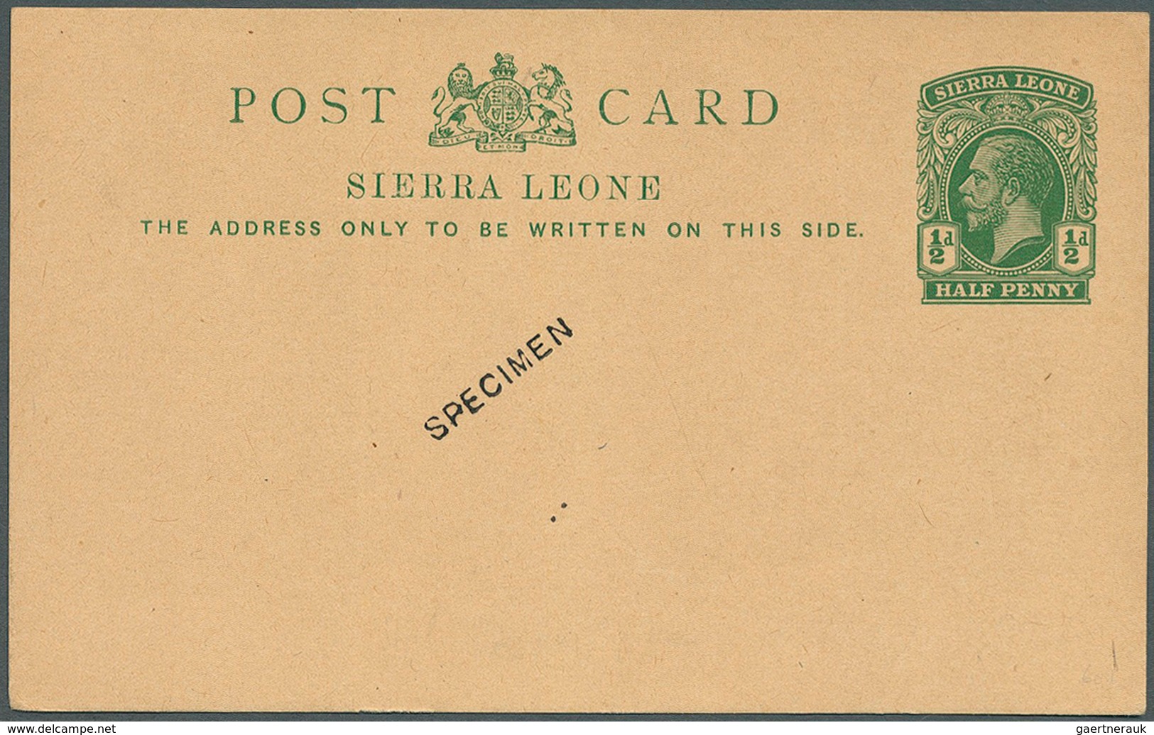 24089 Sierra Leone: 1881/1959, Collection Of 61 Different Unused Stationeries, Comprising Cards, Reply Car - Sierra Leone (1961-...)