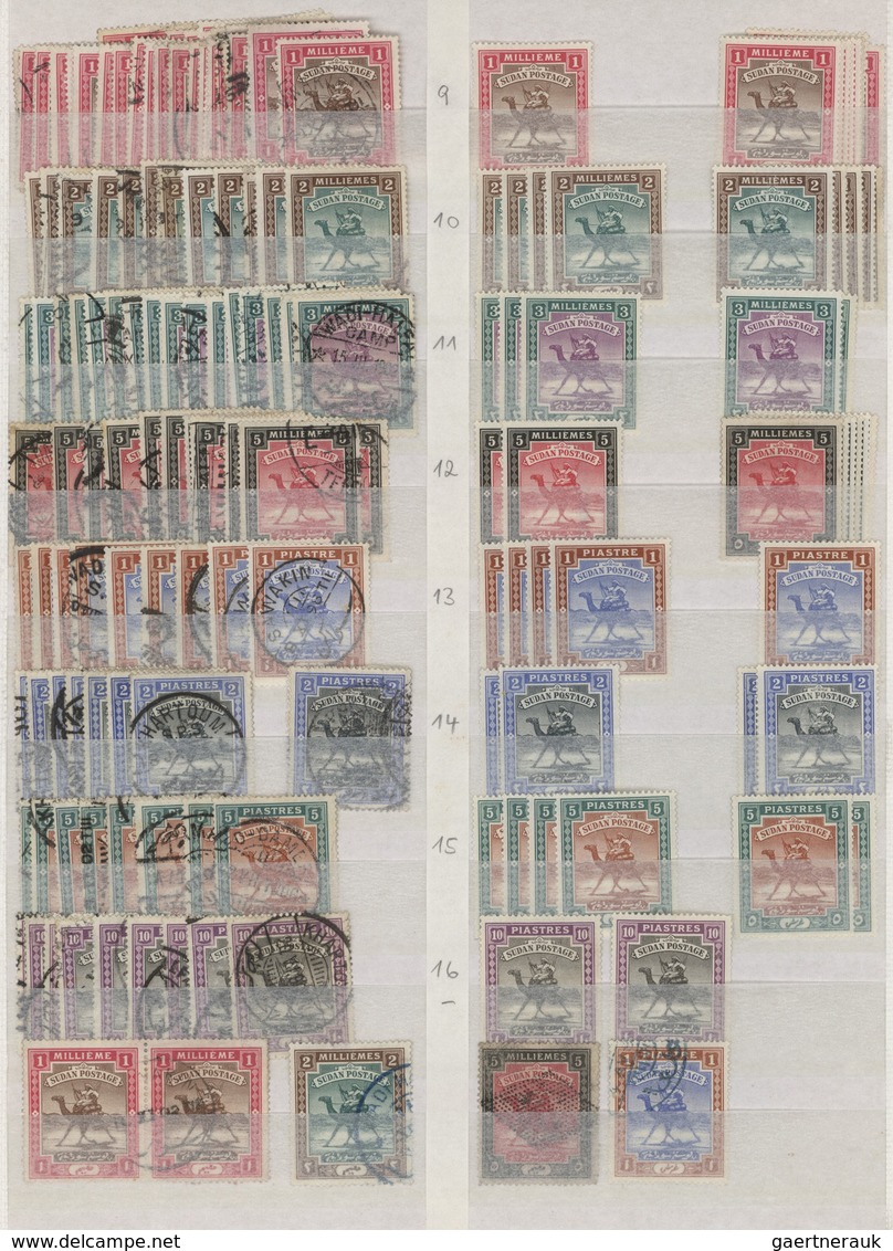 24099 Sudan: 1897-1997: Collection, Duplication And Additions Of Stamps Issued Over 100 Years, Both Mint A - Sudan (1954-...)