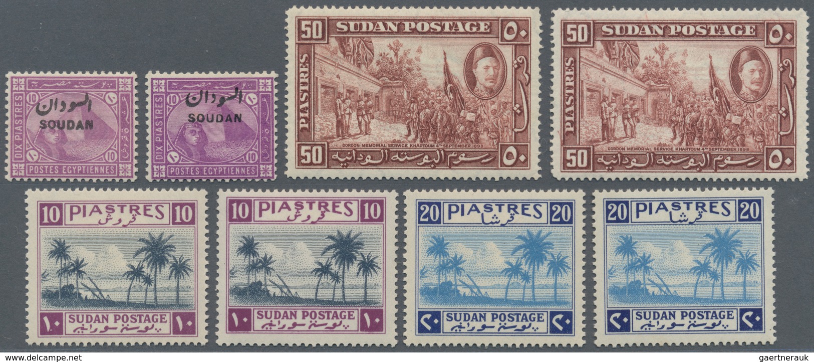 24100 Sudan: 1897/1990 (ca.), Accumulation In Heavy Binder Little Disorganised But With Many Better Issues - Soudan (1954-...)