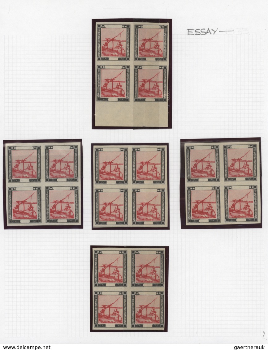24103 Sudan: 1897-1948, Collection In Lindner Album With Early Issues And Errors, Imperfs, Inverted Overpr - Soudan (1954-...)
