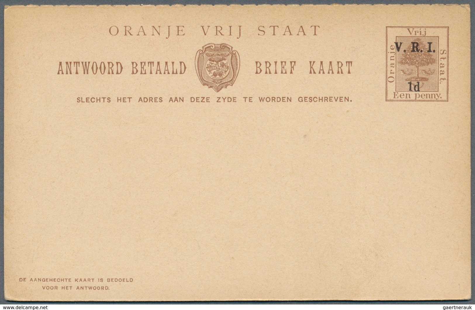 24117 Oranjefreistaat: 1884/1904, Collection Of 56 Different Unused Stationeries, Comprising Cards, Envelo - État Libre D'Orange (1868-1909)