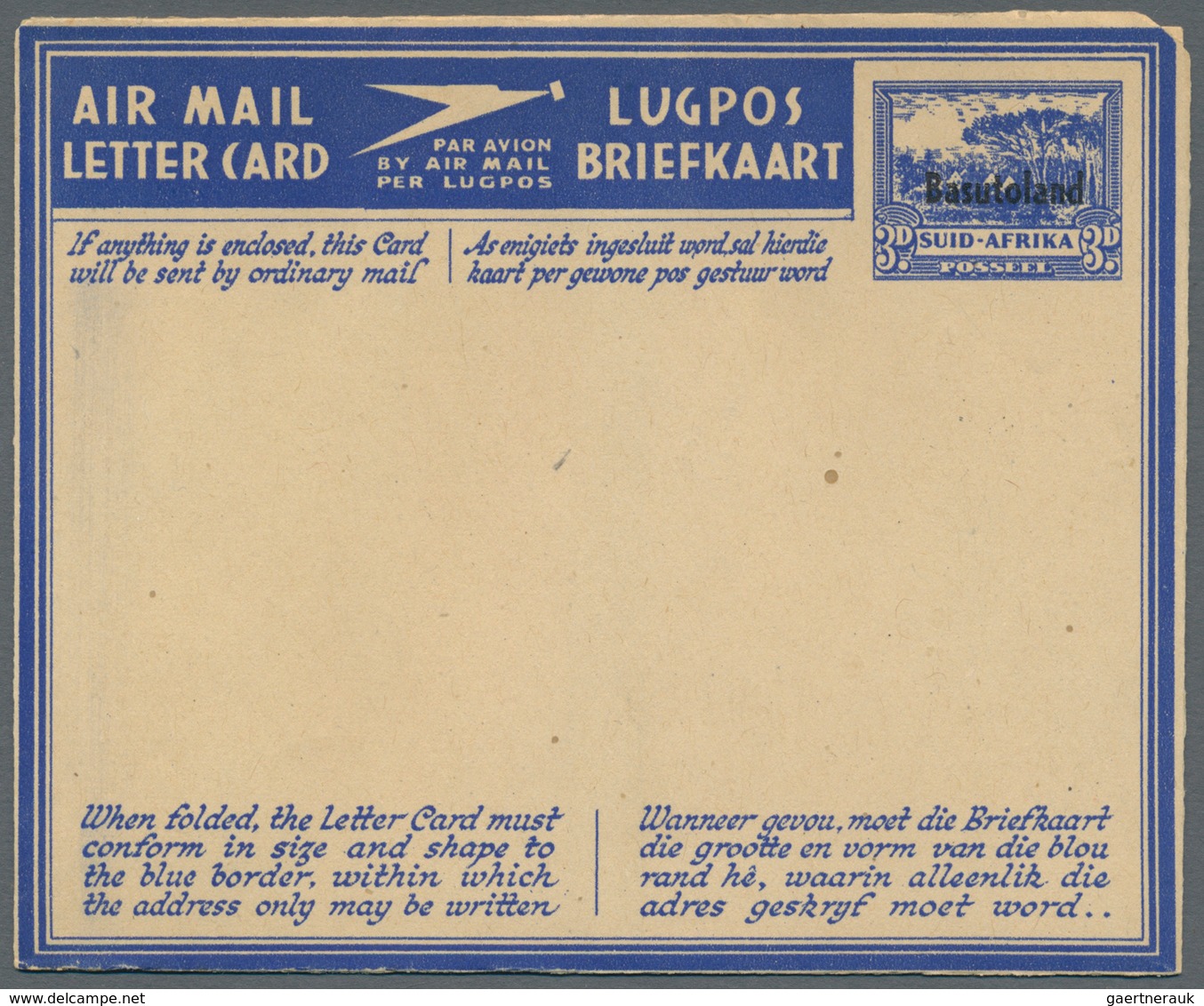 24156 Swaziland: 1945/1961 (ca.), AEROGRAMMES: Accumulation With About 380 Unused And Used/CTO Airletters, - Swaziland (...-1967)