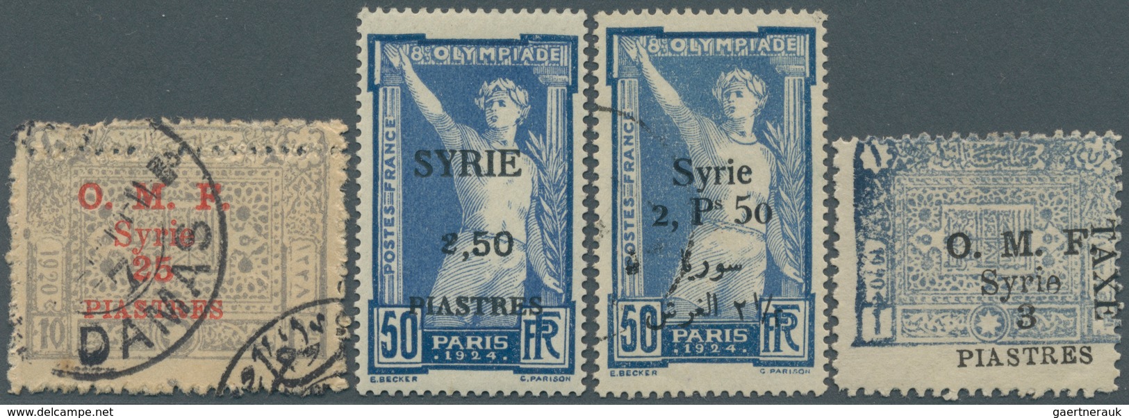 24159 Syrien: 1919/1998 (ca.), Collection With Some Duplicates In Two Stockbooks With Many Complete Sets I - Syrie
