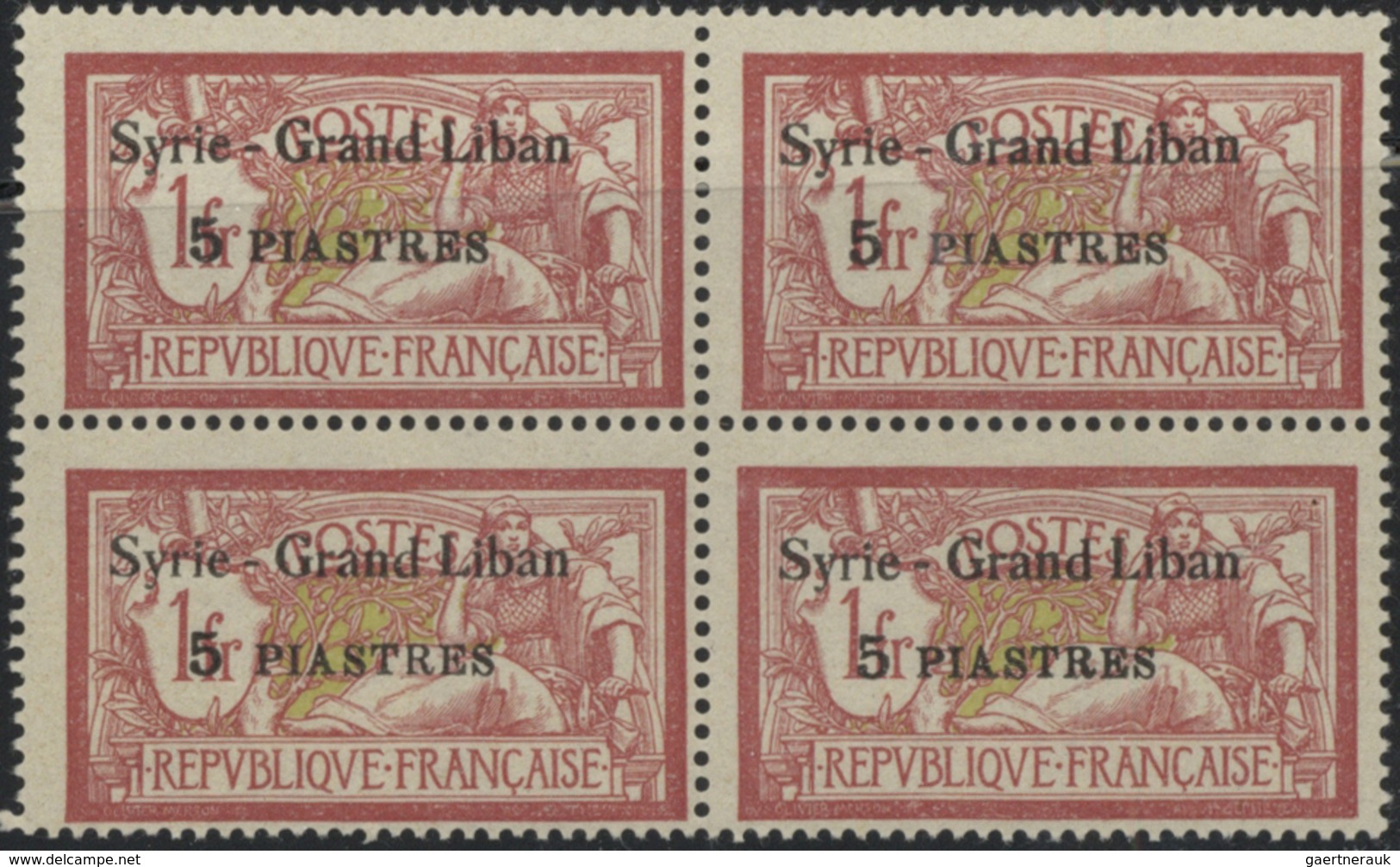 24171 Syrien: 1919/1924, Comprehensive Mint And Used Accumulation Of The Different Overprint Issues, Allto - Syrie