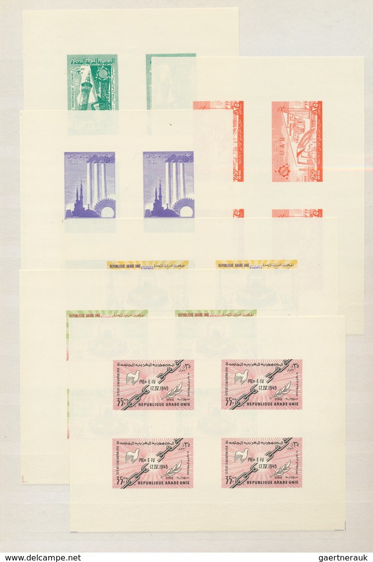 24205 Syrien: 1925/1994, Comprehensive U/m Collection In A Stockbook, Well Collected Throughout From Frenc - Syrie