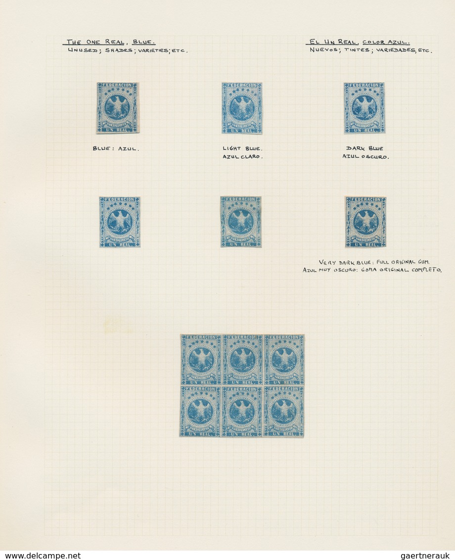 24327 Venezuela: 1863/1865, Specialised Collection Of The Eagle Issue (Michel Nos. 7/11, Scott Nos. 10/14) - Venezuela