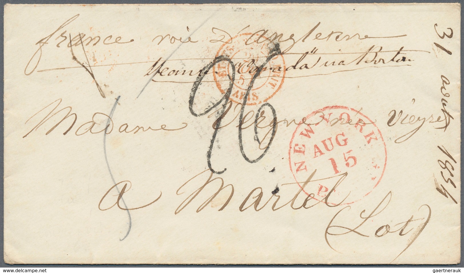 24351 Vereinigte Staaten von Amerika: 1838/1933: Lot of 28 envelopes and postal stationeries including pre