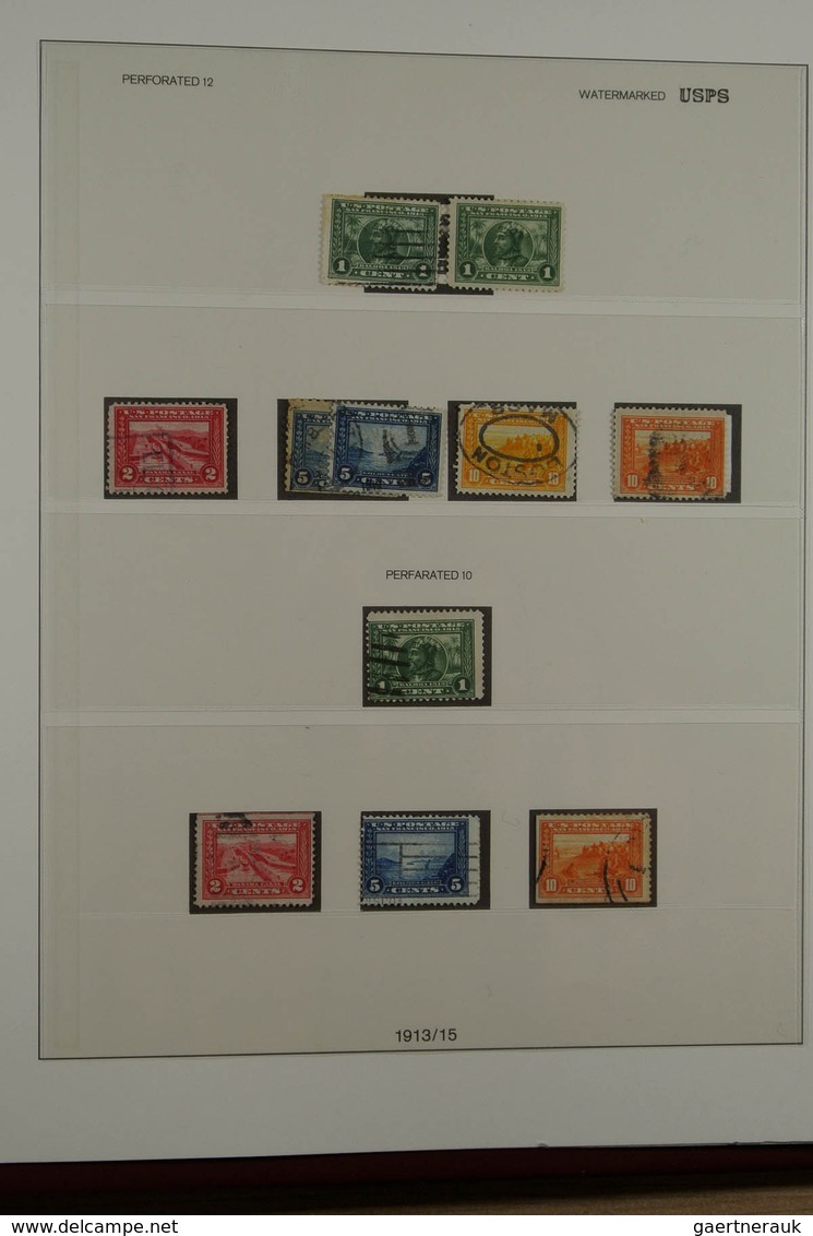 24354 Vereinigte Staaten von Amerika: 1851-2000. Very well filled, MNH, mint hinged and used collection US