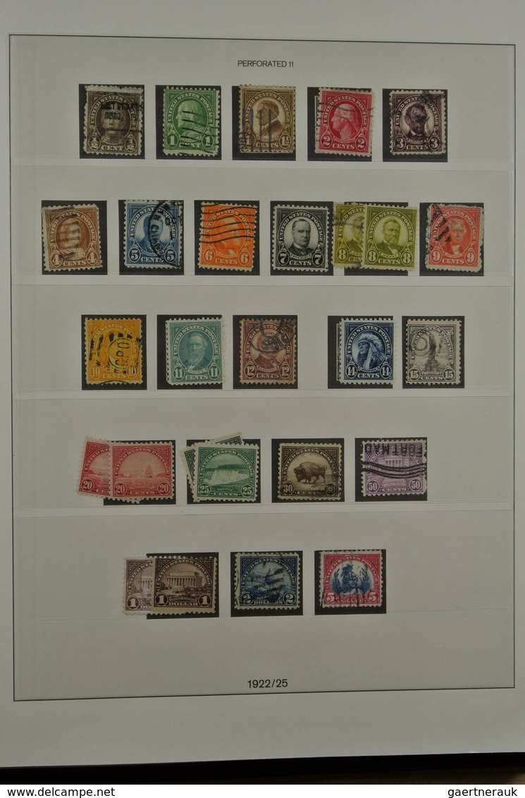 24354 Vereinigte Staaten von Amerika: 1851-2000. Very well filled, MNH, mint hinged and used collection US